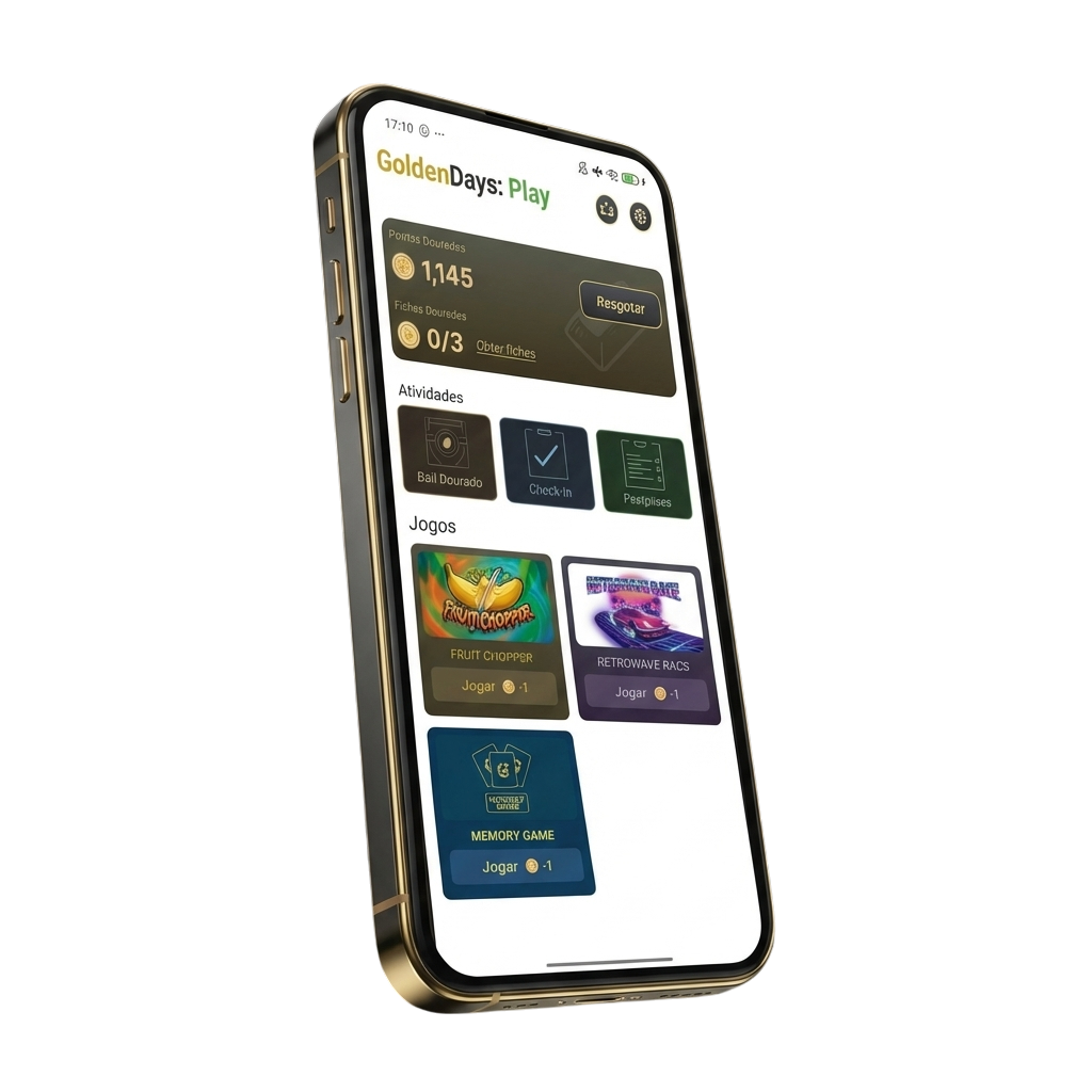 GoldenDays App Interface